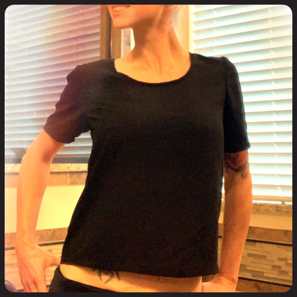 Flowy long-crop top